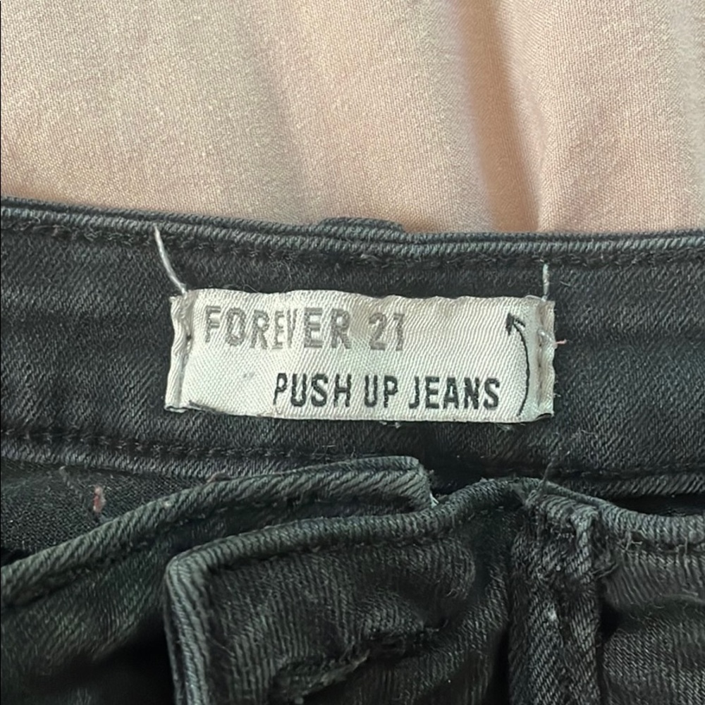 Black Push Up Jeans
